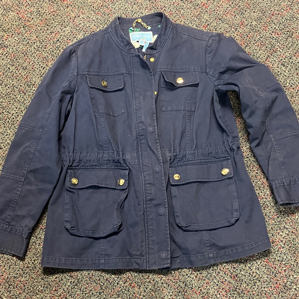 Draper James navy jacket
